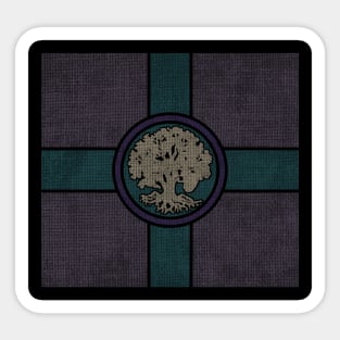 TES Tapestry 12 - Flag of Chorrol Sticker